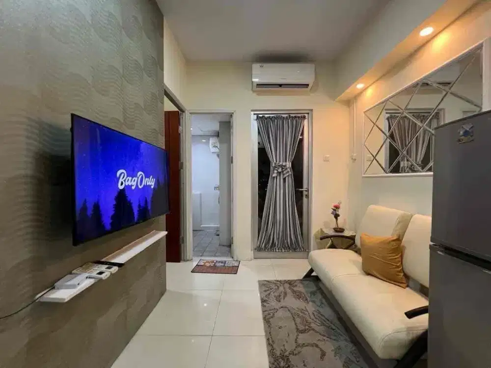 Full furnish bagus ‼️Apartemen Gunawangsa Tidar 2BR