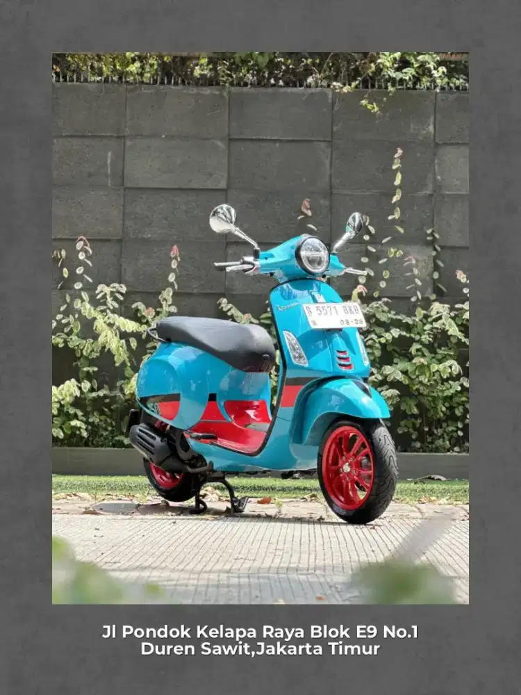 VESPA PRIMAVERA COLOR VIBE 150 IGET ABS LED THN 2023 PERFECT CONDITION