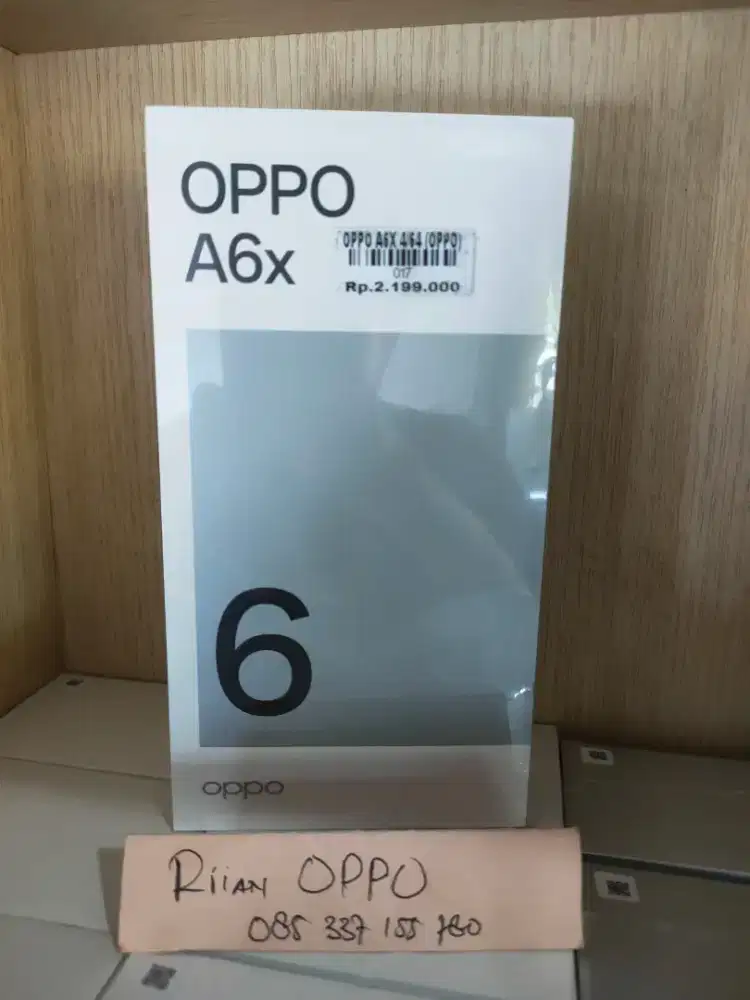 Oppo A6X Ram 4/64gb ATLANTIS DAHSYAT