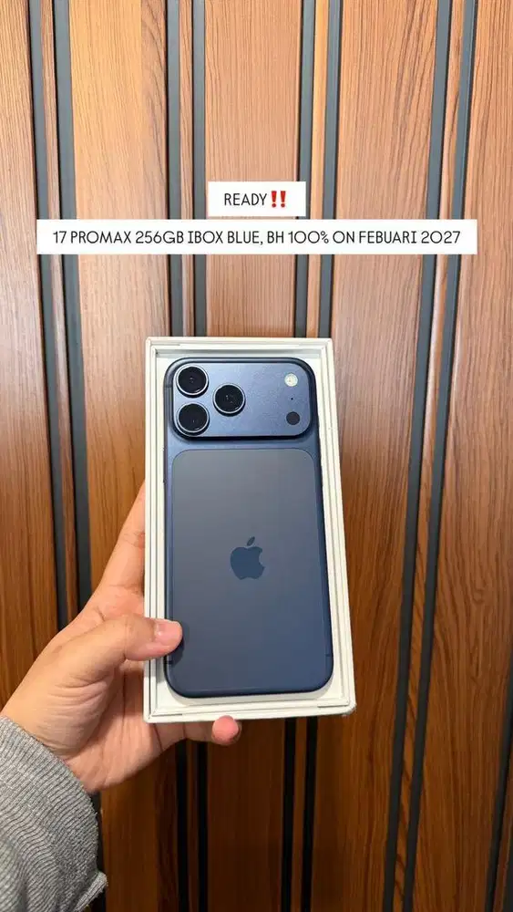 IPHONE 17 PROMAX BLUE