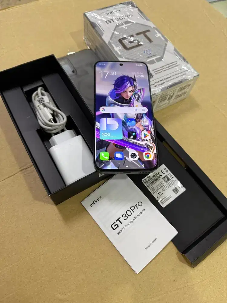 Infinix Gt 30 Pro 5G 12/512GB Gaming 144Hz Fullset Garansi Resmi Mulus