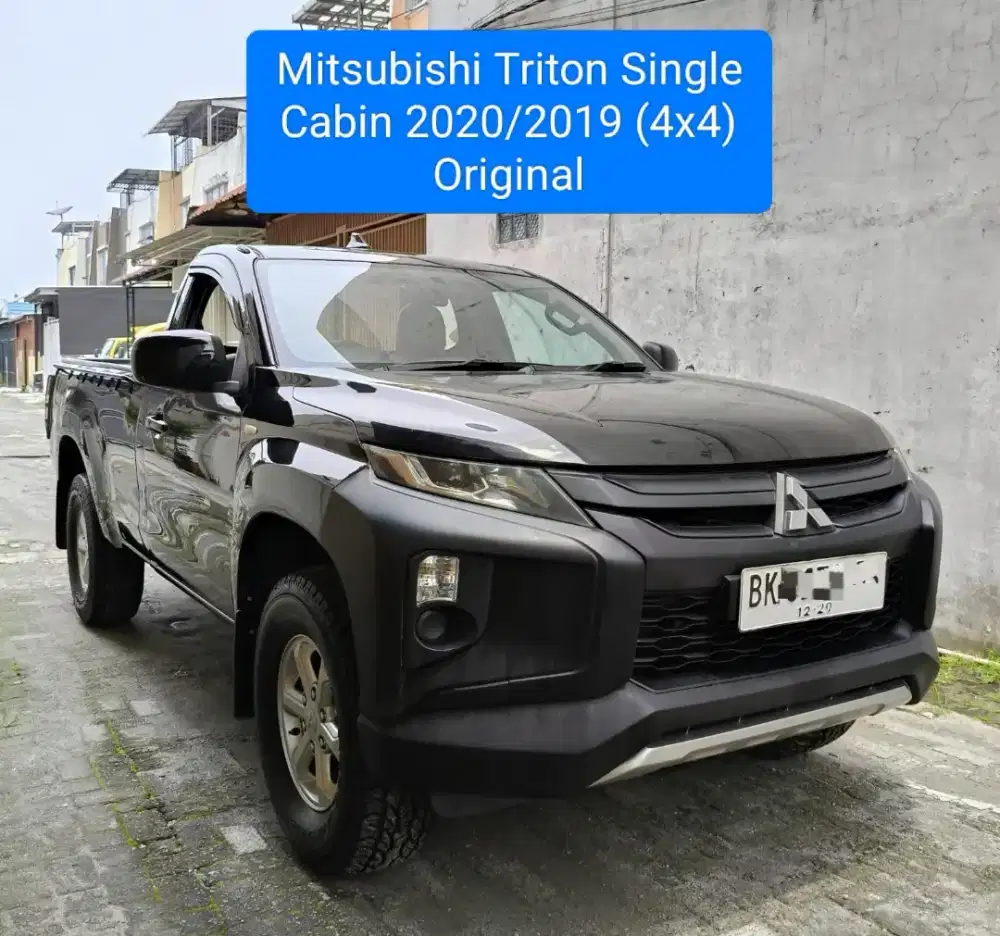Mitsubishi All New Triton Single Cabin 2020/2019 (4x4) Original