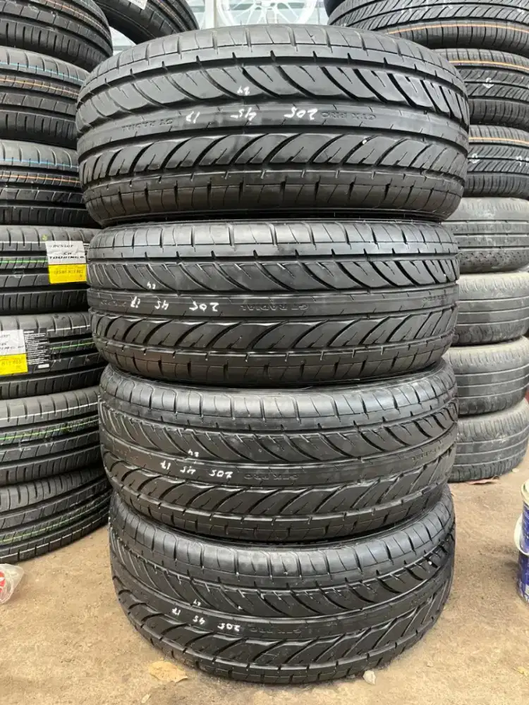Ban GT radial 205/45 R17 kondisi 90% tahun 2024 4pcs