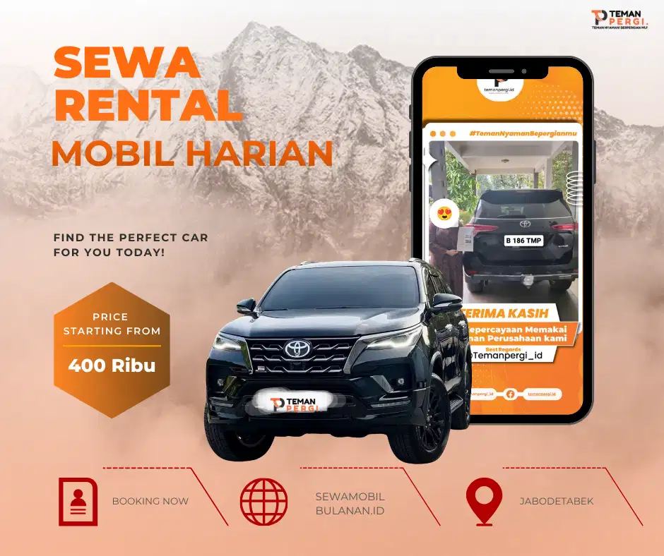 SEWA MOBIL HARIAN LEPAS KUNCI | BANYAK PROMO UNIT TERBARU!! BOOK NOW!