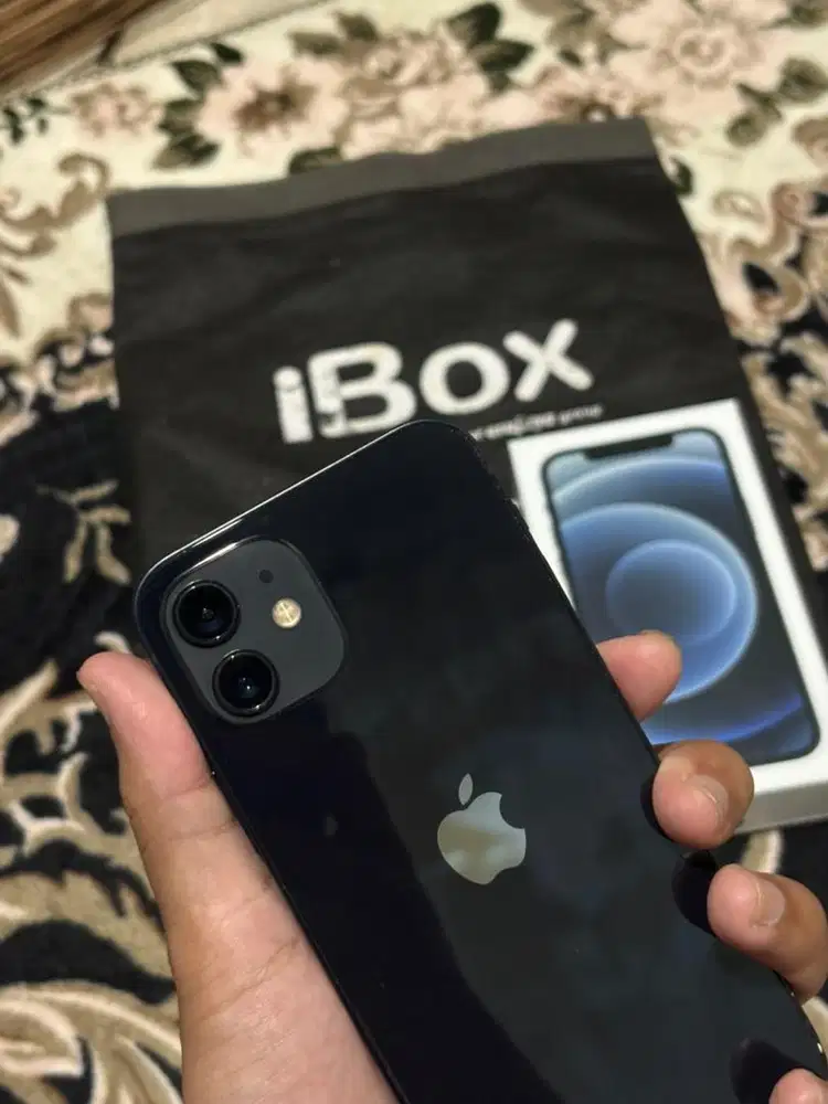 IPHONE 12 128GB IBOX PA/A HITAM