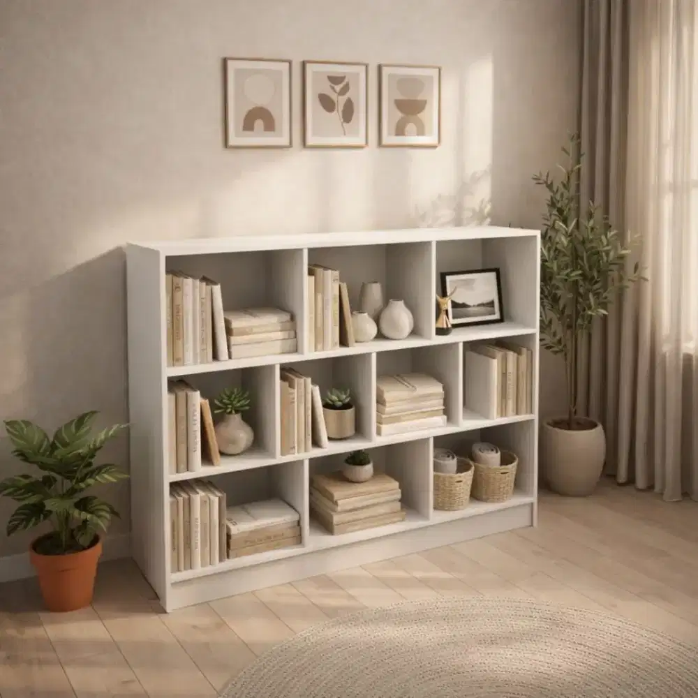 Rak Buku atau lemari buku