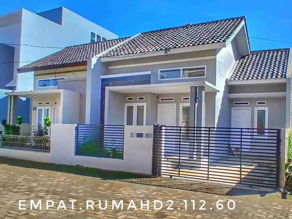 Dijual Satu unit rumah on progress di perumahan harga menarik dekat kota