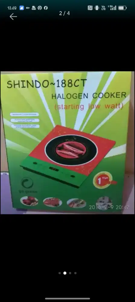 DiJual Kompor Listrik Merk SHINDO