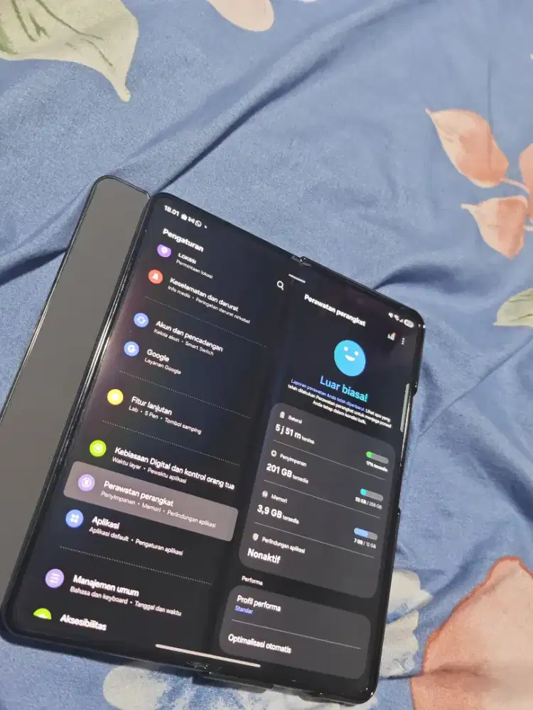 Jual bu samsung fold 5 256gb sein