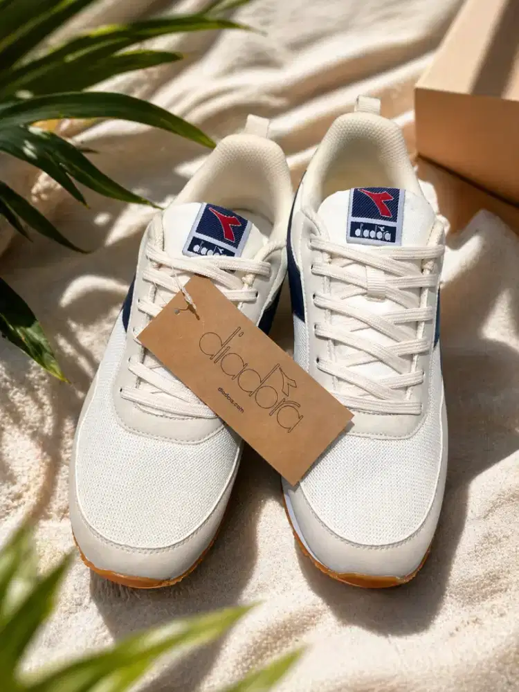 Diadora white cream