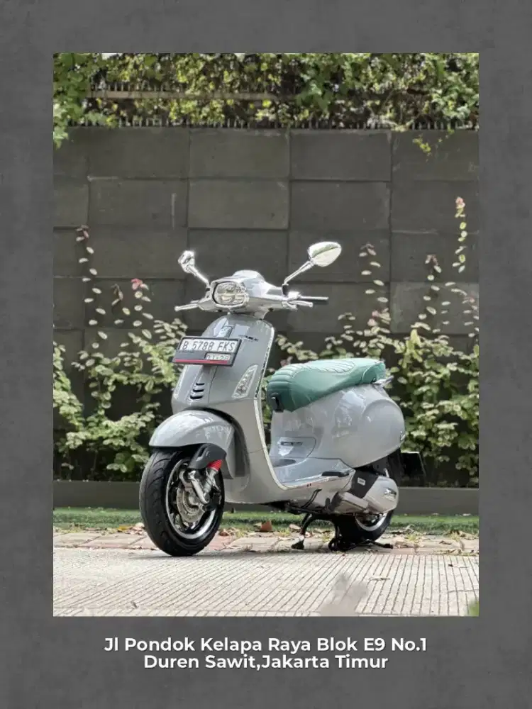 VESPA SPRINT 150 IGET ABS LED TAHUN 2022 PERFECT CONDITION