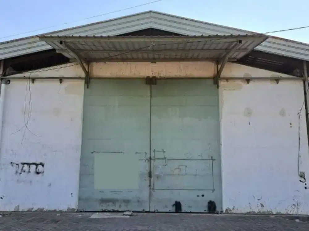 Gudang Margomulyo Permai Siap Pakai Harga Murah Blok Depan