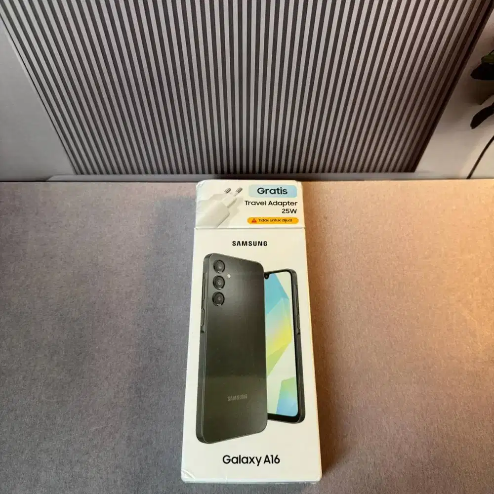 Samsung A16 8/128gb Black Resmi Indonesia