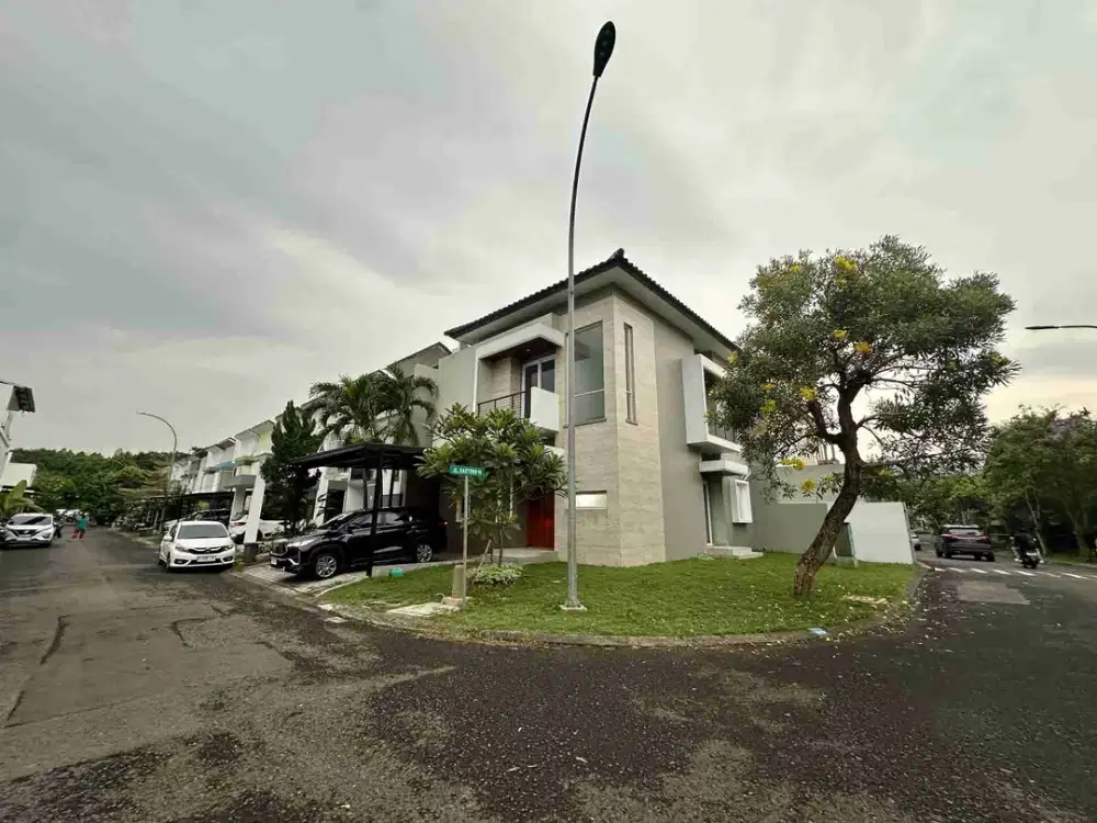 Turun Harga! Rumah Hoek The Icon Cosmo BSD City – 4,6M Nego