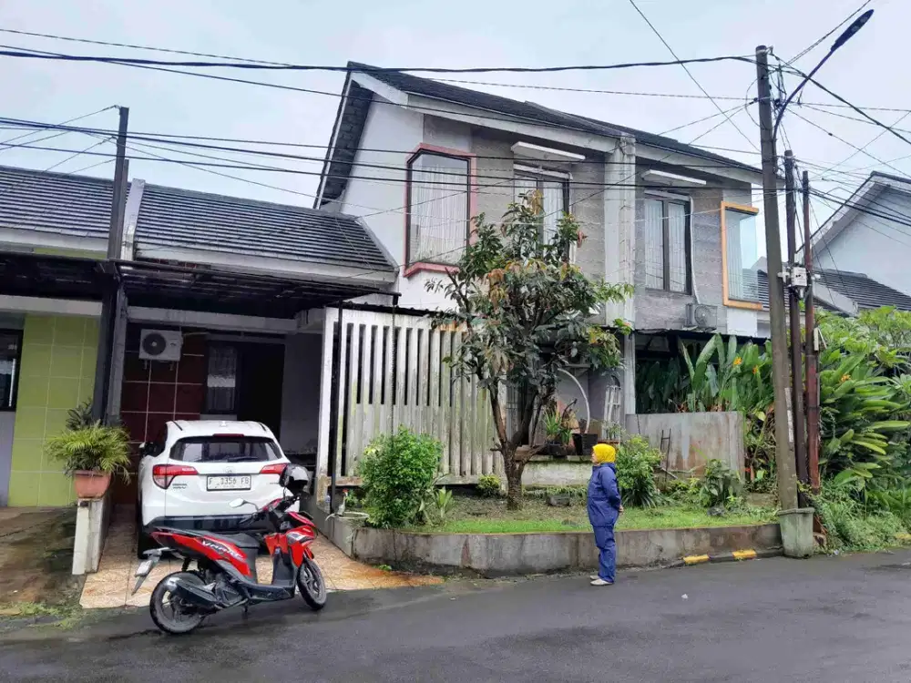 di jual rumah lokasi strategis di cluster eden park KRR hrg 1.1m nego bogor