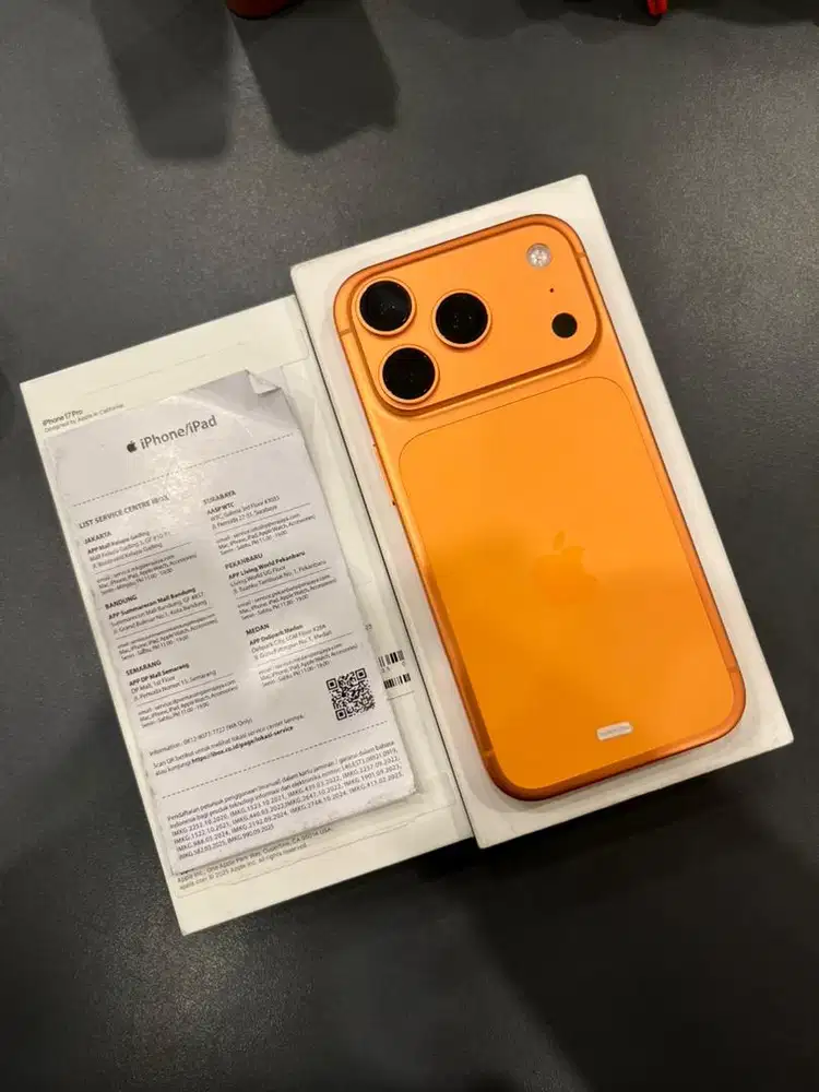 IBOX IPHONE 17 PRO 256GB COSMIC ORANGE (GARANSI ON)