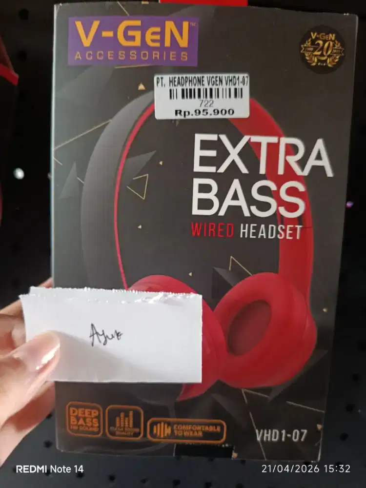 PT HEADPHONE VGEN VHD1-07| ATLANTIS DAHSYAT