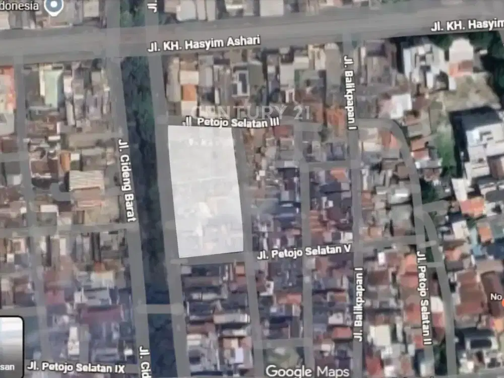 Dijual Tanah Komersil Super Murah Di Petojo Jakarta Pusat