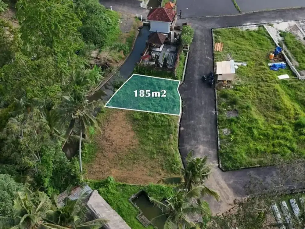 Tanah Lokasi Semana Dekat Semana Ubud Resort, View Sungai