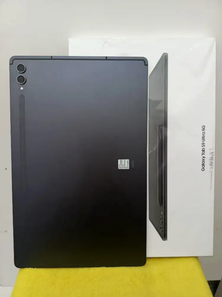 Samsung Tab S9 Ultra 5G 12/256 Resmi Fullset Ori, Mulus, seperti baru