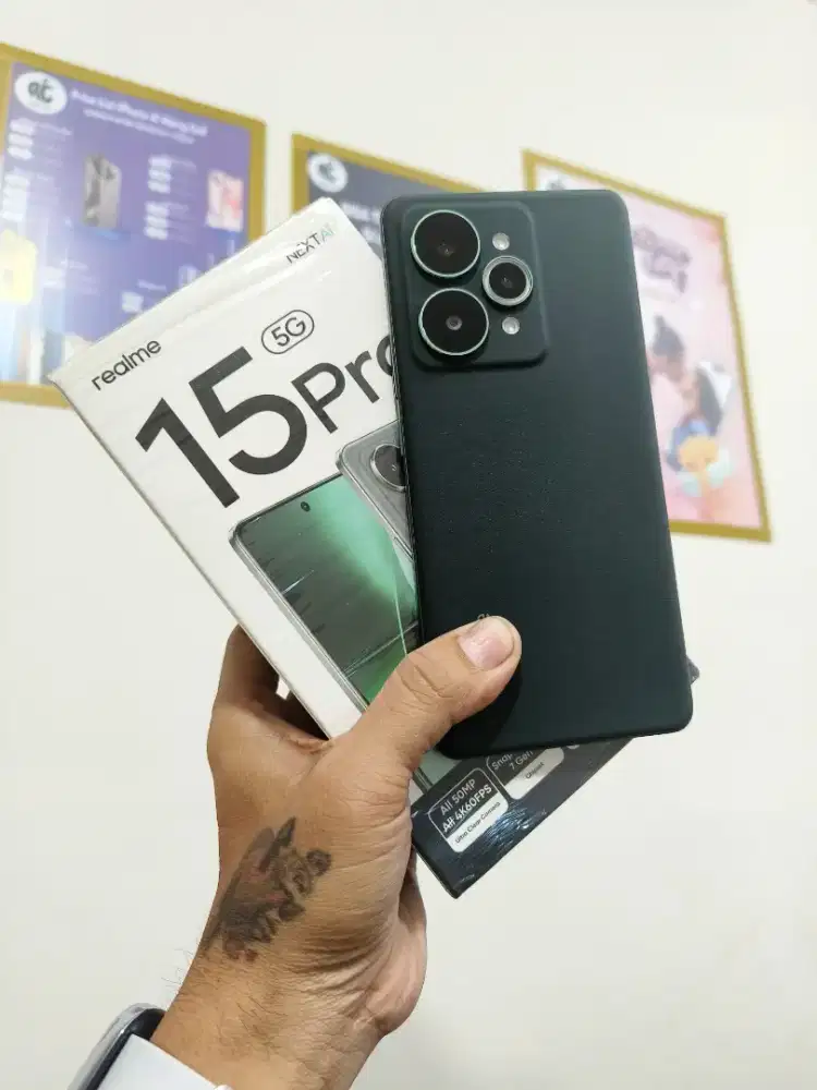 Realme 15 pro 5G 12/512 kondisi lengkap ori mulus