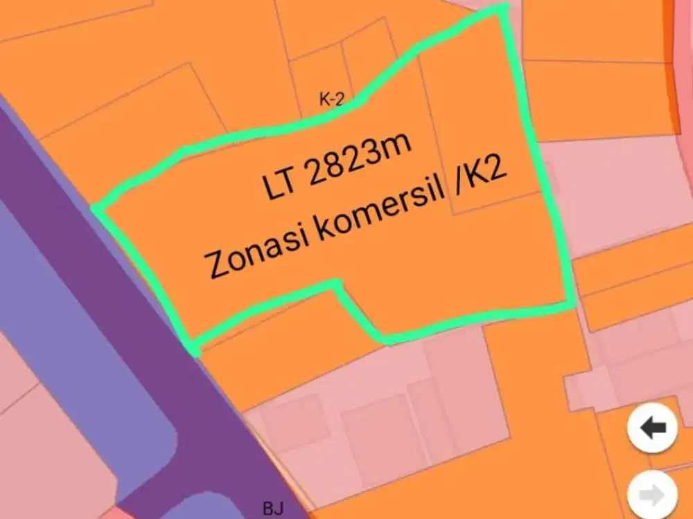 A254 Jual BU Tanah Komersil di Meruya Puri Indah Kebon Jeruk