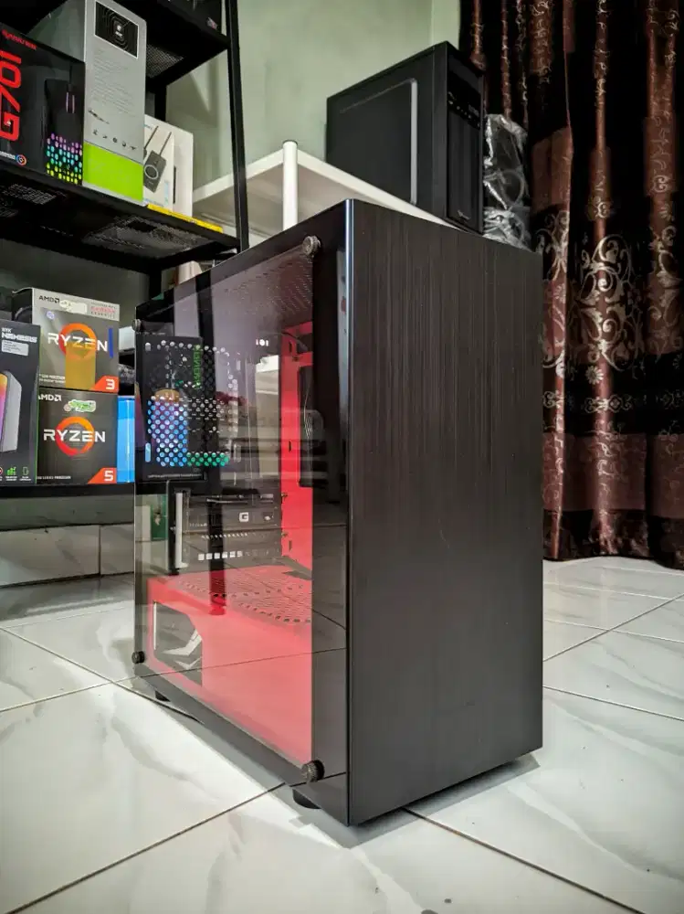 case pc murah tecware red black