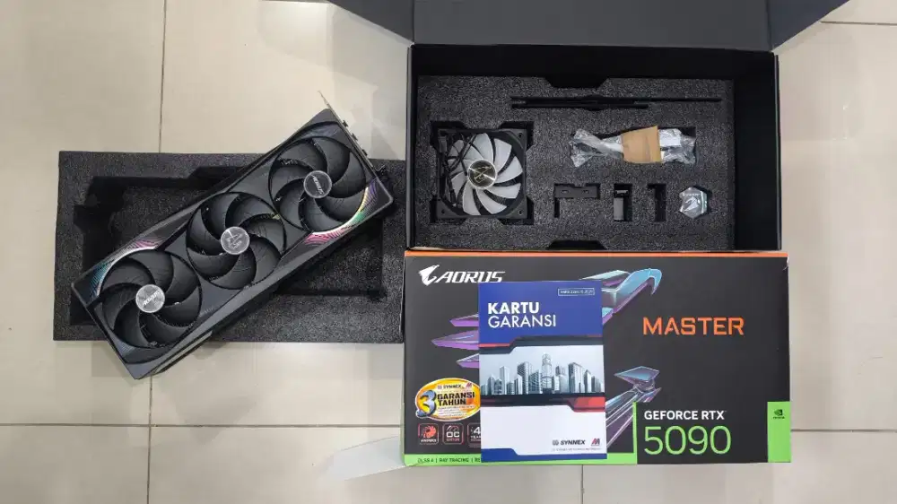 Jual VGA Card AORUS GeForce RTX 5090 Master - VGA - Graphic Cards
