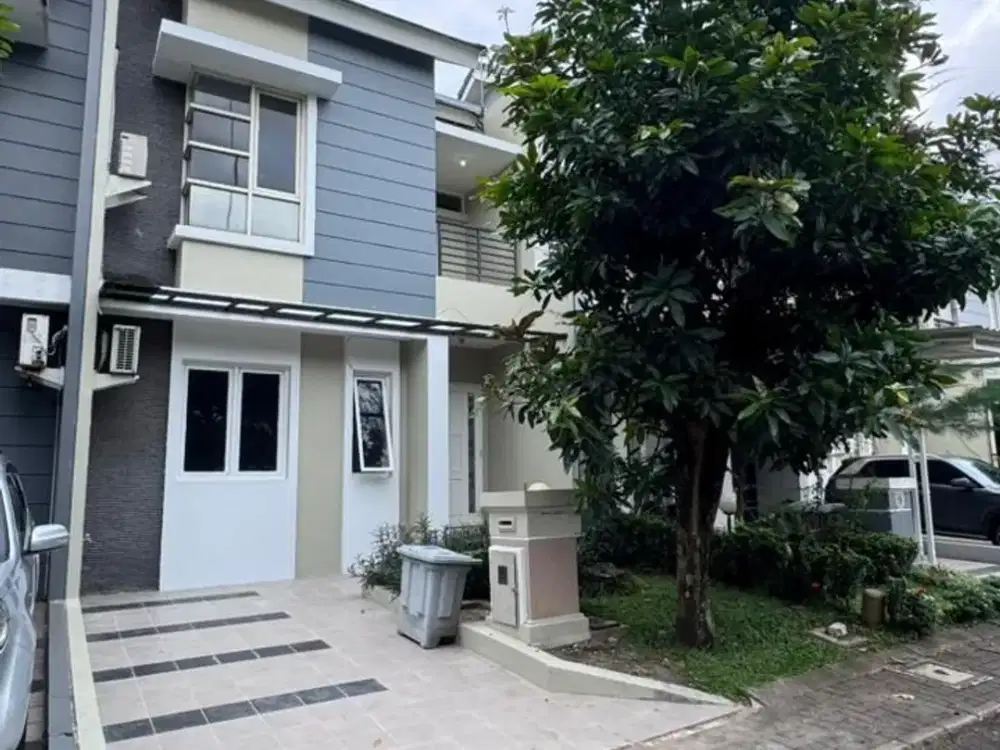Dijual Rumah 2 lantai Cluster Flourite Gading Serpong terdepan dan dekat akses Tol Jakarta Tangerang