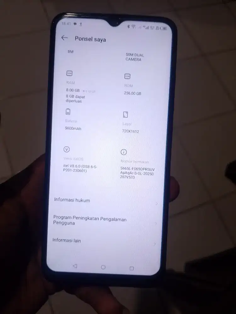 HP item s 23 ram 8+8/256