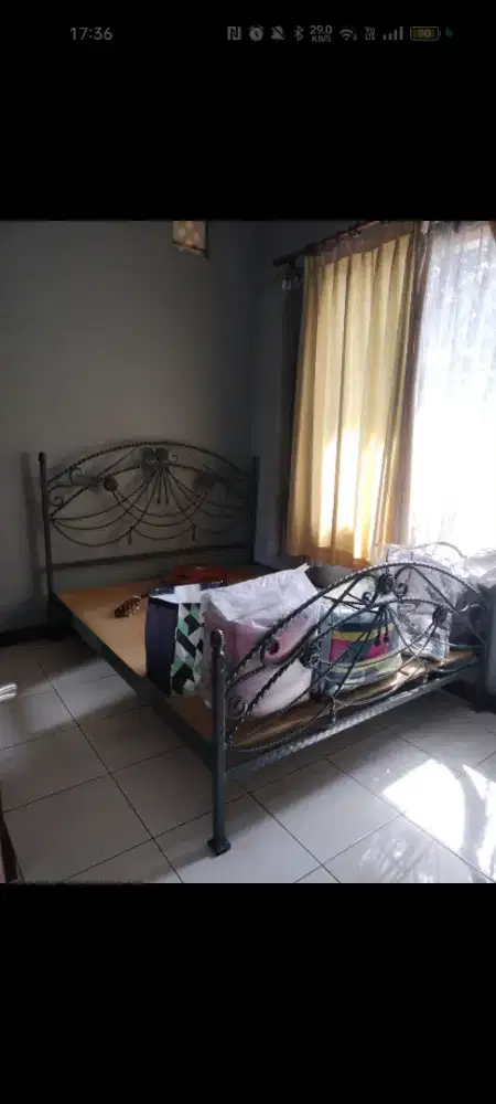 Kasur besi tempa ukuran 160x200