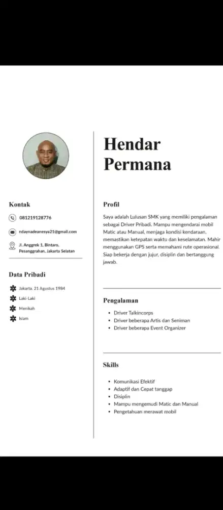 Sedang mencari pekerjaan