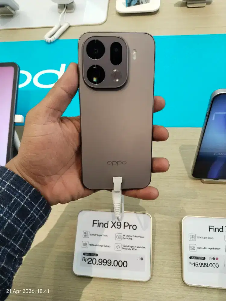Oppo Find X9 Pro New Resmi, Cicilan 0% tanpa DP, Syarat Cukup KTP