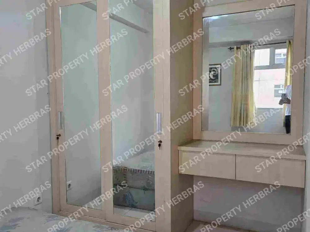 Apartemen kalibata city unit gandeng 2 br bersebelahan