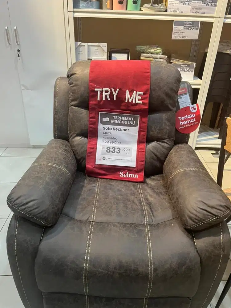 CICILAN SOFA SELMA MALL PLAZA ARAYA