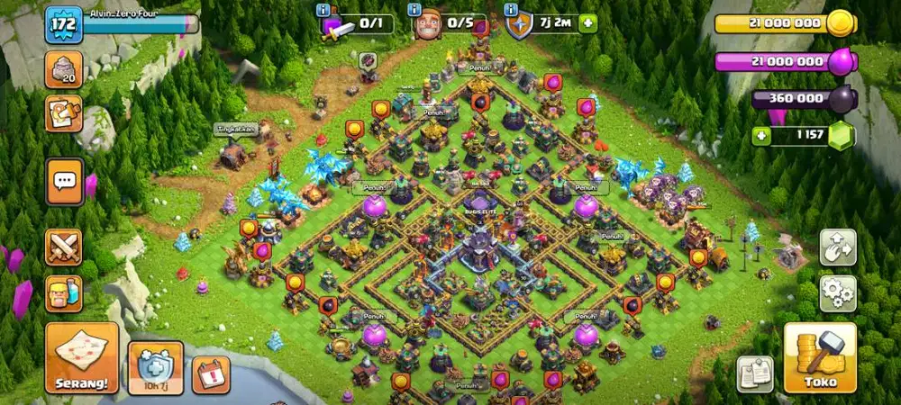 Jual Akun COC TH 15