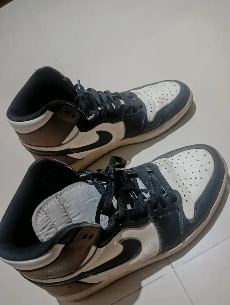 dijual sepatu air jordan high mocca size 43 jual cepat
