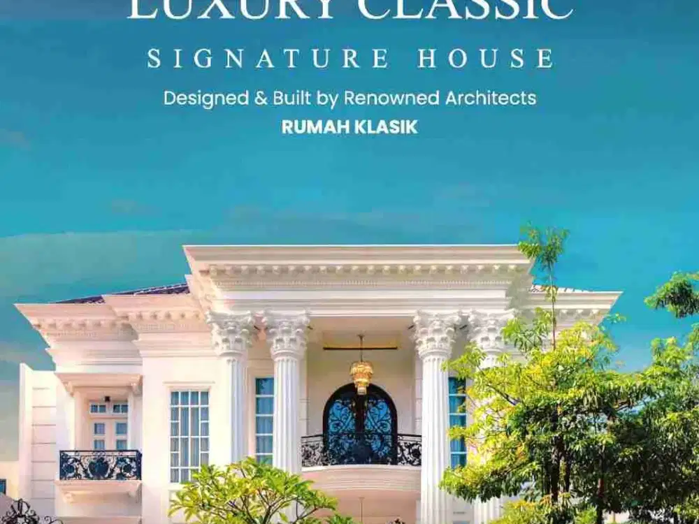 DIJUAL RUMAH MEWAH KLASIK SIGNATURE DI DELTAMAS CIKARANG