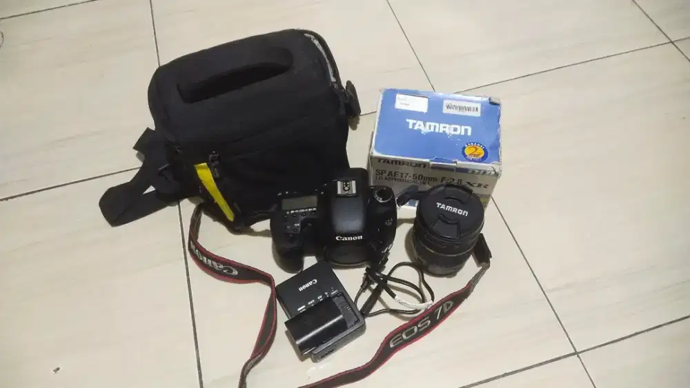 Camera Canon 7D + Lensa Tamron 17-50