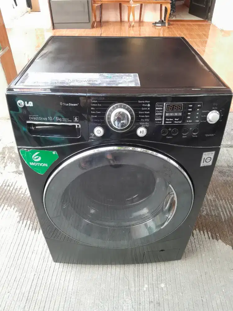 Mesin Cuci LG Direct Drive 10/6KG