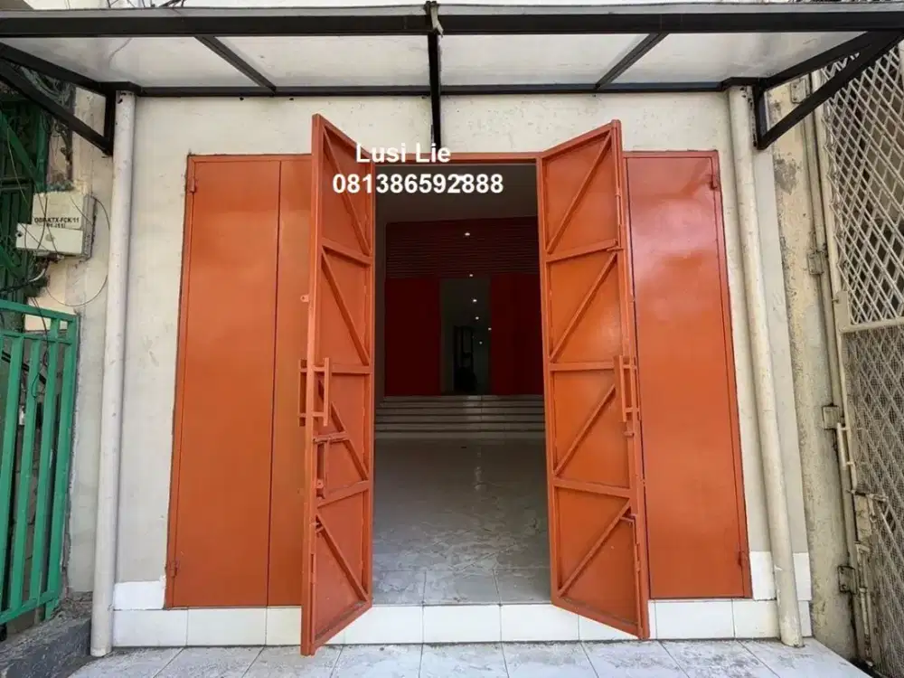 Ruko baru 5 lantai ada lift barang, Pasar pagi Asemka