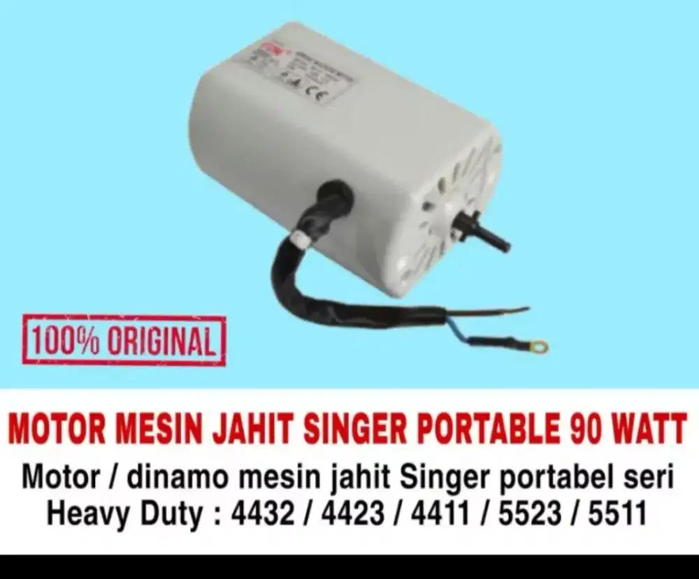 Dinamo mesin jahit portable singer