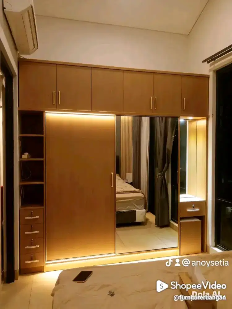 Lemari seleding mejariyas lemari tas