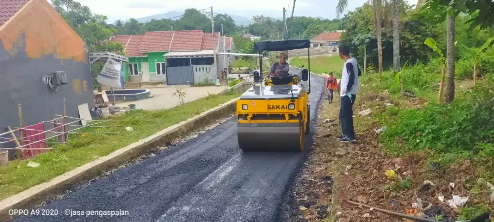 Aspal Hotmix & sewa alat berat