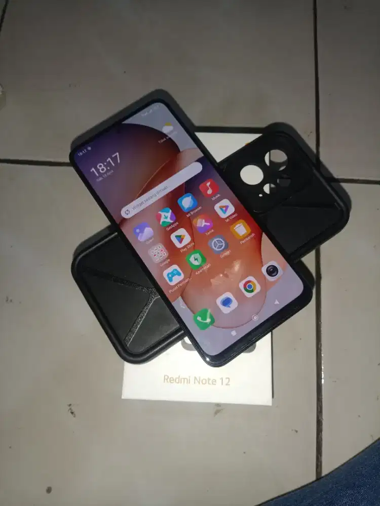REDMI NOTE 12 RAM 8/128 FULLSET NOMINUS SPEK GAMING RATA KANAN ORIAN