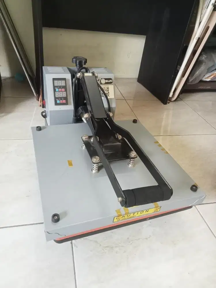 Mesin Press Sablon DTF