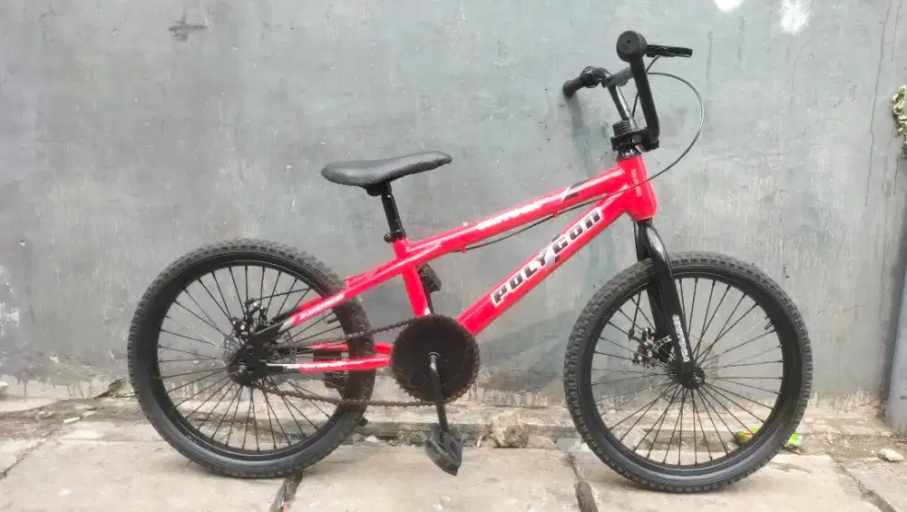 Sepeda polygon repaint