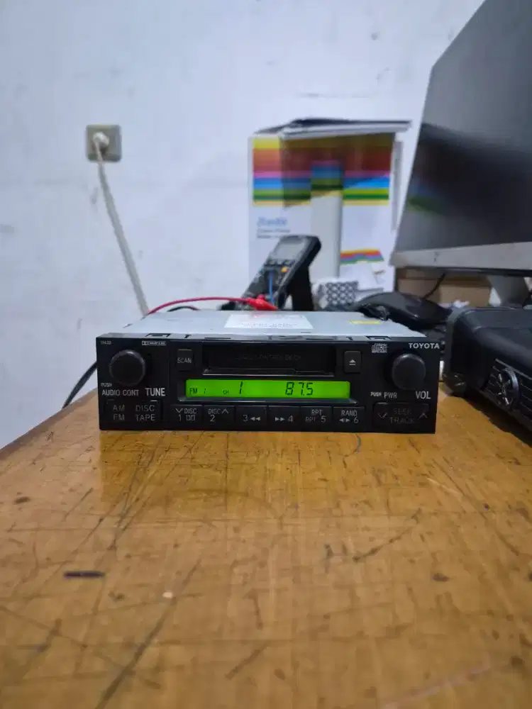 Head Unit Fujitsu Ten OEM Toyota Kijang Innova