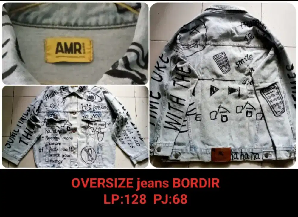 Jaket Jeans OverSize