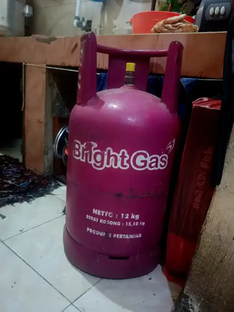 GAS ELPIJI 12KG SEGEL BESERTA ISINYA
